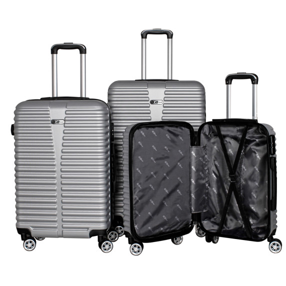 Set troller - argintiu - Linder Exclusiv Travel  MC3078 S,M,L