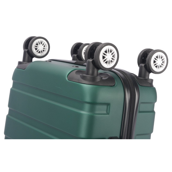 Cestovné kufre Aga Travel MR4650-DarkGreen - zelené