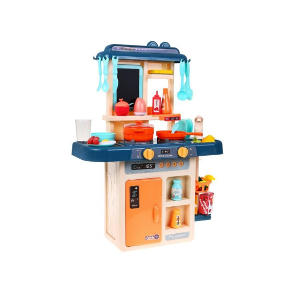 Bucătărie pentru copii din plastic - Aga4Kids MODERN KITCHEN MR6025 - albastru