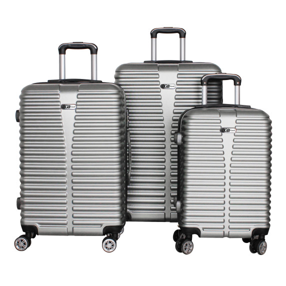 Set troller - argintiu - Linder Exclusiv Travel  MC3078 S,M,L