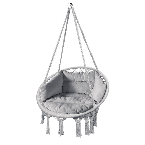 Hamac cu franjuri - gri - LINDER EXCLUSIV MC4396
