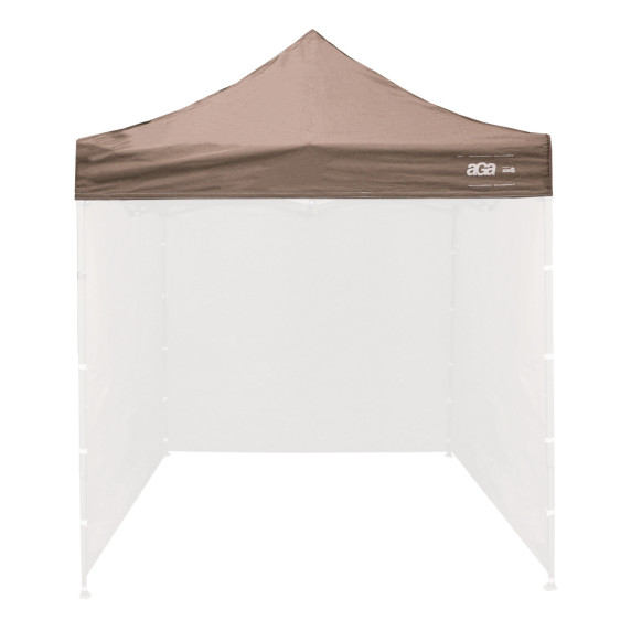 Acoperiș suplimentar pentru pavilion grădină MR861-BROWN  - 2x2 m - maro - AGA