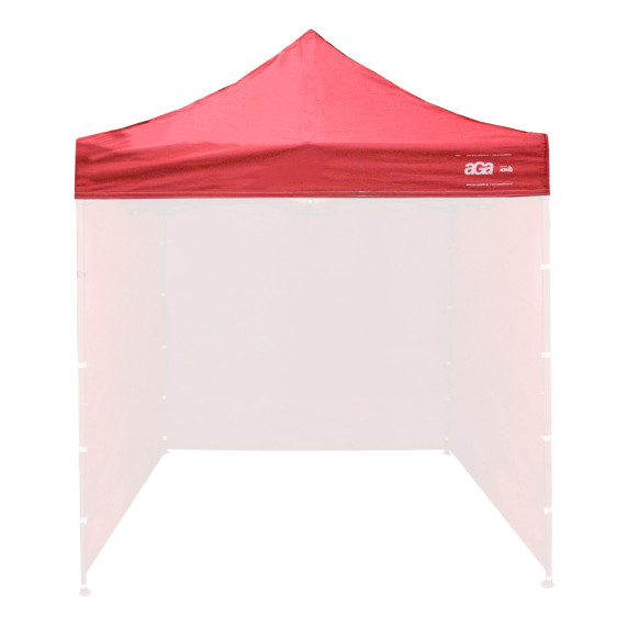 Acoperiș suplimentar pentru pavilion grădinăMR861-RED  - 2x2 m - roșu - AGA
