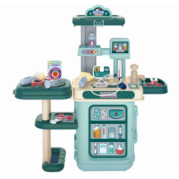 Set medical cu accesorii în valiză - LITTLE MEDICAL CLINIC MR6030