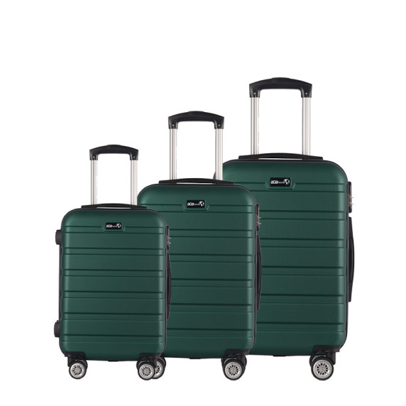 Cestovné kufre Aga Travel MR4650-DarkGreen - zelené