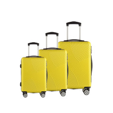 Bőrönd szett Aga Travel MR4654-Yellow - sárga - 