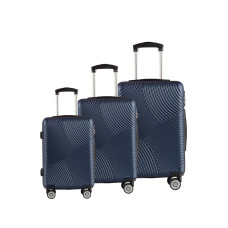 Bőrönd szett Aga Travel MR4654-DarkBlue - kék - 