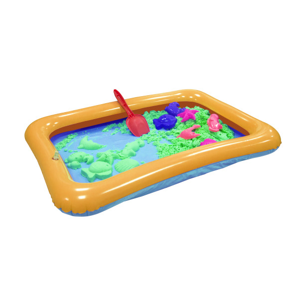 Kinetický piesok 5 kg formičky  + pieskovisko Aga4Kids MR1359