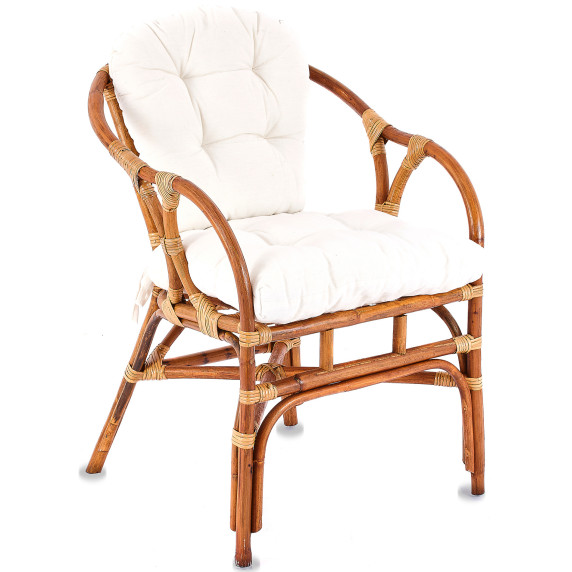 Set masă grădină ratan - Aga SITA - Colonial White