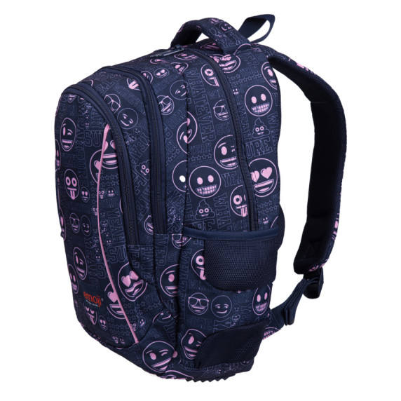 Školský batoh trojkomorový ST.RIGHT Emoji