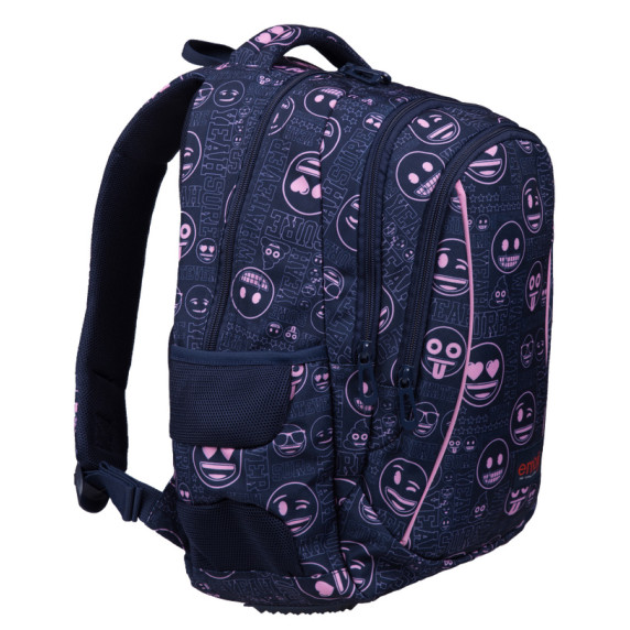 Školský batoh trojkomorový ST.RIGHT Emoji