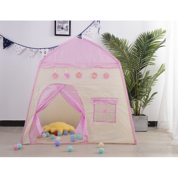 Cort de joacă pentru copii - Aga4Kids MR7021PINK - roz