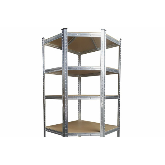 Fém sarokpolc 180x70x40 cm 5 polc AGA MR4603