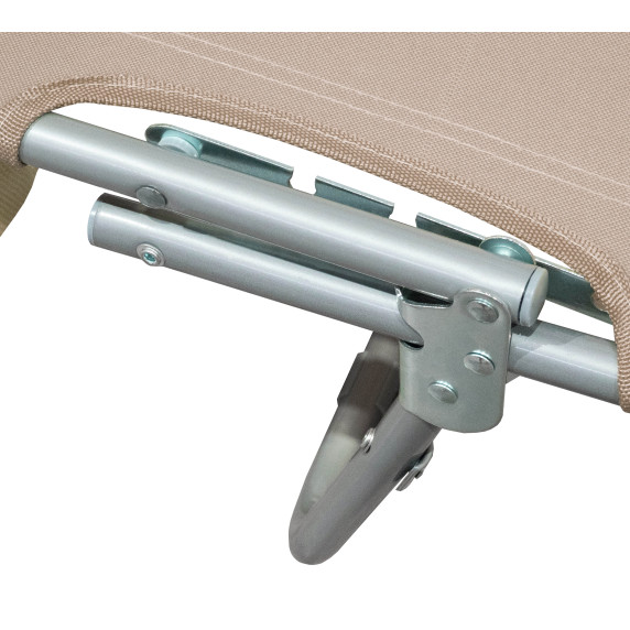 Záhradné lehátko AGA MR4255-Beige - béžové