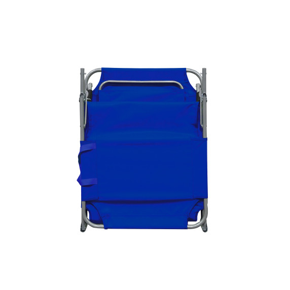 Șezlong plajă cu copertină - albastru - AGA MR4254-Dark Blue