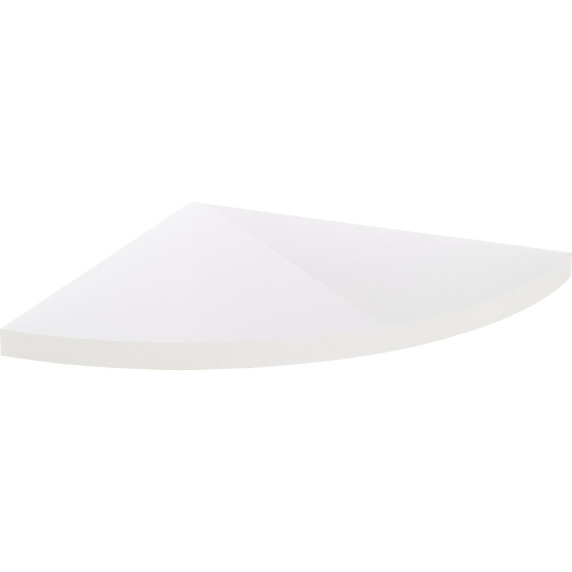 Raft colțar perete - 29 x 29 cm - LINDER EXCLUSIV - alb