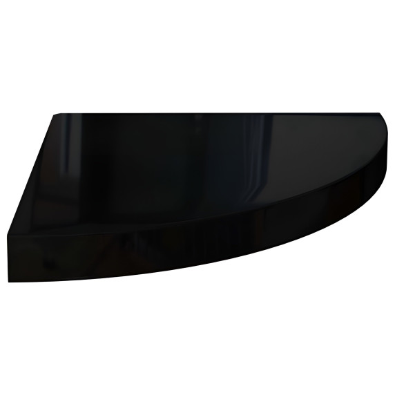 Raft colțar perete - 29 x 29 cm - LINDER EXCLUSIV WR101 - negru