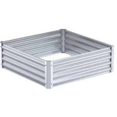 Vyvýšený záhon 120 x 90 x 30 cm AGA MR4070 - pozinkovaná oceľ - 