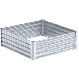 Vyvýšený záhon 120 x 90 x 30 cm AGA MR4070 - pozinkovaná oceľ - 