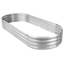 Pat înălțat pentru plante din oțel - 120x60x29 cm - AGA MR4074 - 