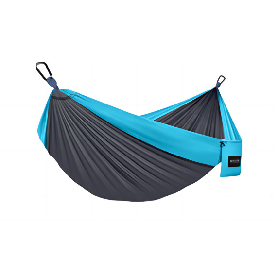 Függőágy 270x140 cm AGA Travel MR4206-3 - fekete/kék