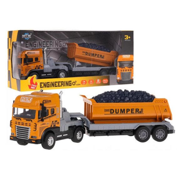 Dömper fény- és hangeffektekkel Inlea4Fun DUMPER