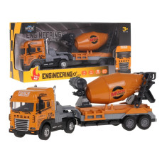 Betonkeverő fény- és hangeffektekkel Inlea4Fun MIXER TRUCK - 