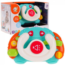 Volan interactiv cu efecte de sunet și lumină - Inlea4Fun BABY TOY - 