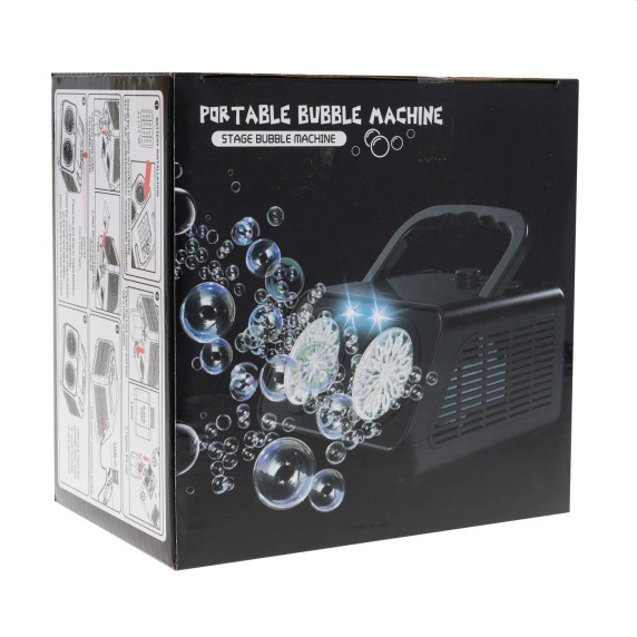 Prenosný bublifuk na batérie Inlea4Fun PORTABLE BUBBLE MACHINE