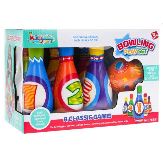 Teke készlet  Inlea4Fun BOWLING PLAY SET