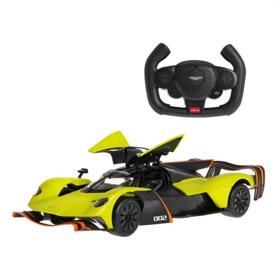 RC Športové autíčko Aston Martin Valkyrie AMR Pro RASTAR 1:14 - svetlozelené