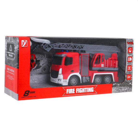 RC Interaktív tűzoltóautó Inlea4Fun FIRE FIGHTING