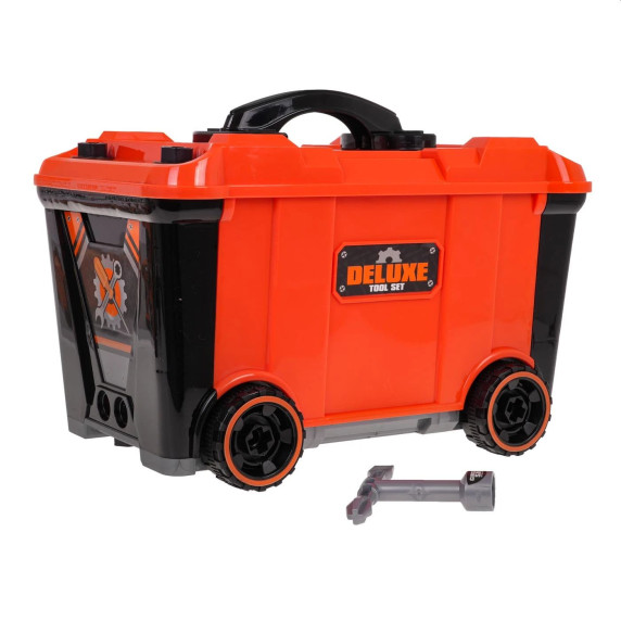 Játék barkácskészlet bőröndben Inlea4Fun MY FIRST TOOLBOX