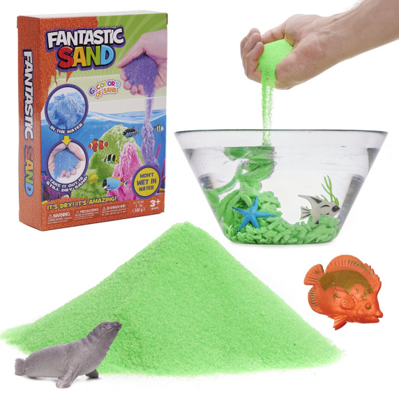 Magický vodný piesok 300 g s morskými živočíchmi