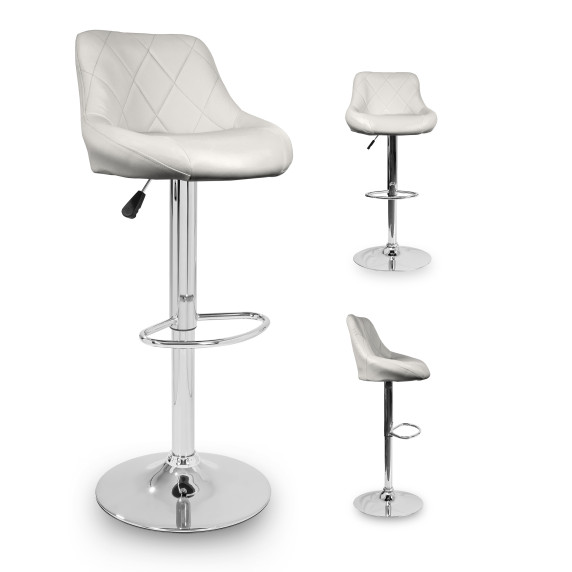 Scaun de bar - bej - AGA MR2000BEIGE