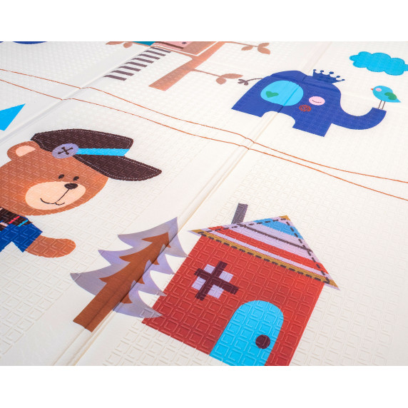 Multifunkciós habszivacs játszószőnyeg Aga4Kids  200x180 cm MR136