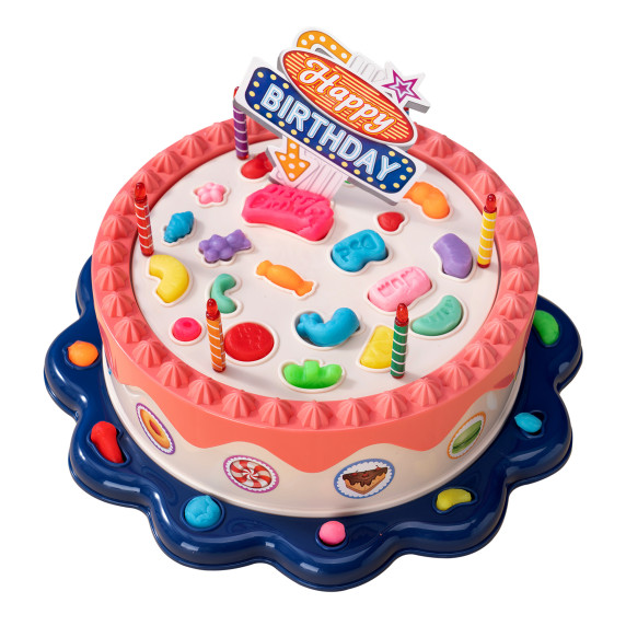 Plastilina 10 buc + accesorii - Aga4Kids MR1414 - tort