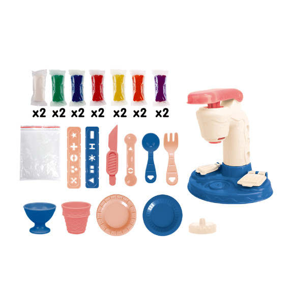 Set plastilina cu mașină de patiserie - Aga4Kids MR1411