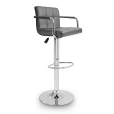 Bárszék karfával AGA MR2010GREY-1 - Szürke - 