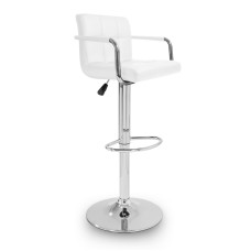 Bárszék karfával AGA MR2010WHITE-1 - Fehér - 