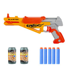 Pistol de jucărie cu 6 muniții din spumă - Aga4Kids MR1428 - 
