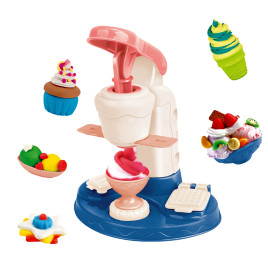 Süteménykészítő gyurma készlet kiegészítőkkel 10 darabos Aga4Kids MR1411 - 