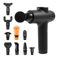 Masszázs pisztoly AGA DS1602 BLACK - fekete - 