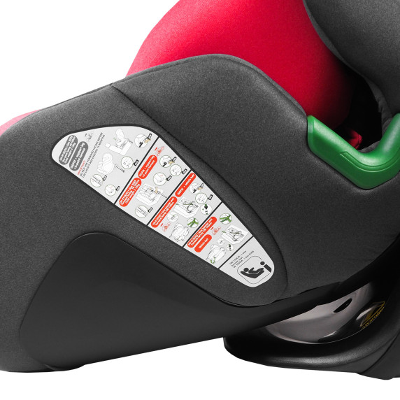 Autosedačka i-Size 360° 0-36 kg AGA DS1822-RED - červená
