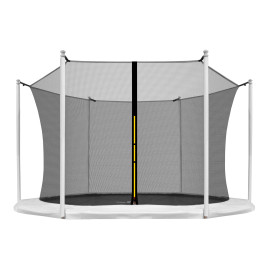 Vnútorná ochranná sieť na trampolínu s celkovým priemerom 305 cm na 6 tyčí AGA MR1510IN-6Black - čierna - 