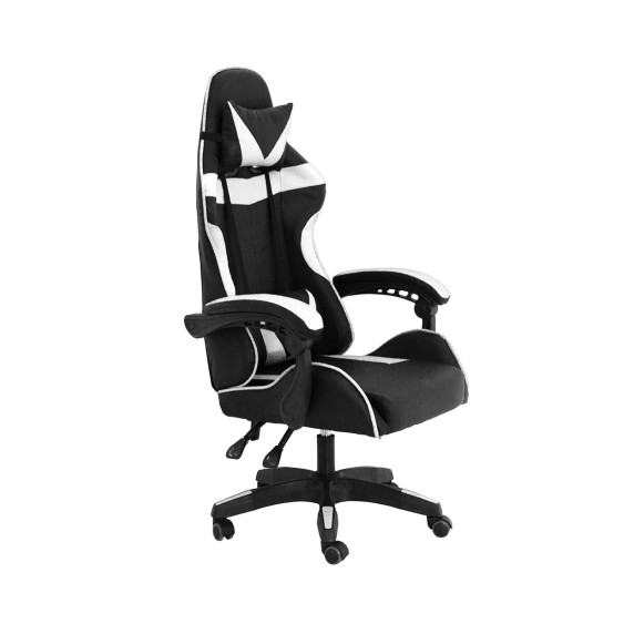 Gamer kreslo Aga MR2080WHITE - čierno-biele