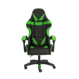 Gamer szék Aga MR2080GREEN - Fekete/zöld - 