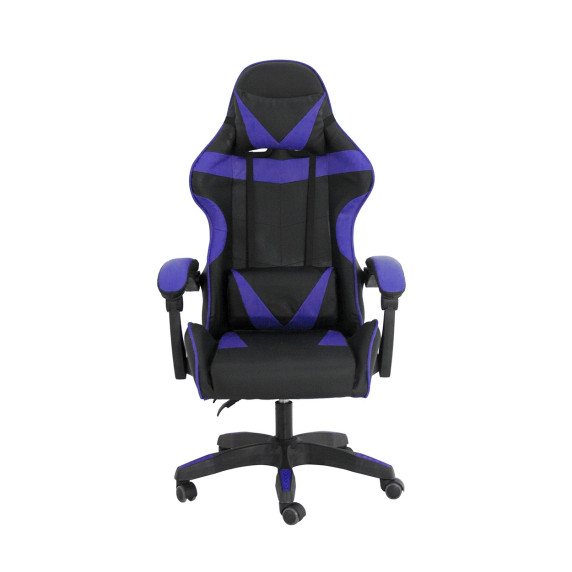 Gamer szék Aga MR2080BLUE - Fekete/kék