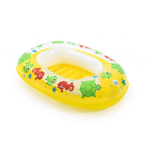 Barcă gonflabilă pentru copii - 102x69 cm BESTWAY 34037 - galben