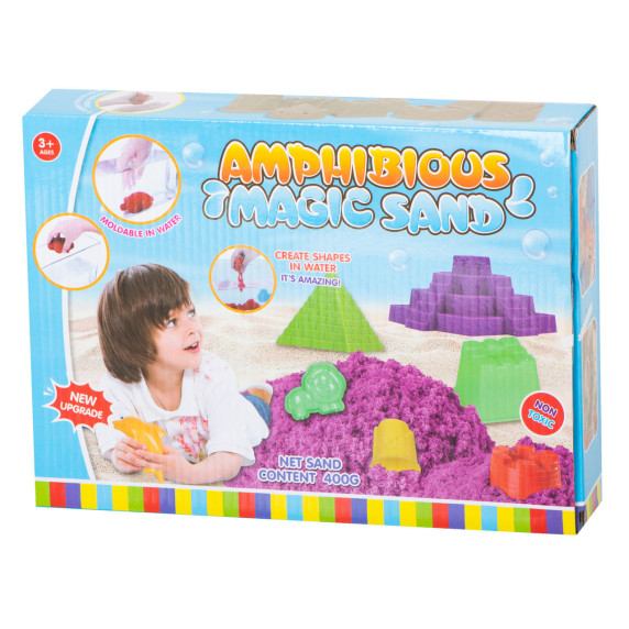 Nisip kinetic cu forme - Aga4Kids KX5899 MAGIC SAND